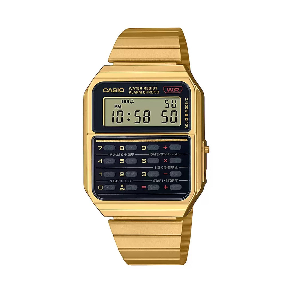 Casio Vintage Collection Gold Vintage Unisex Watch C011 CA-500WEG-1ADF