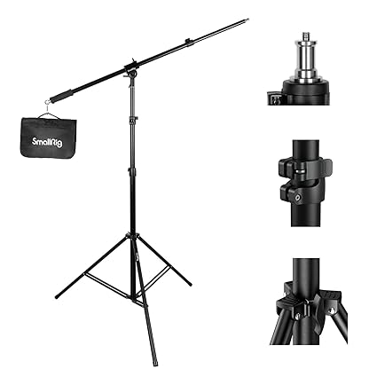 SmallRig RA-S280A Air Cushioned Light Stand with Arm 3737