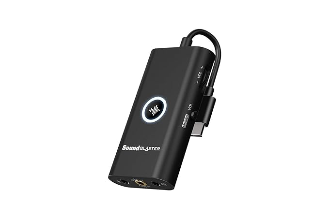 Open Box, Unused Creative Sound Blaster G3 USB-C External Gaming USB DAC and Amp for PS4