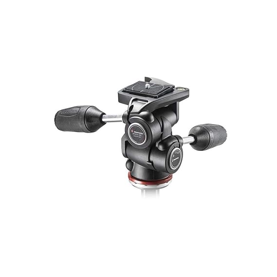 Manfrotto 3 Way Tripod Head Mark Ii in Adapto With Retractable Levers MH804-3W