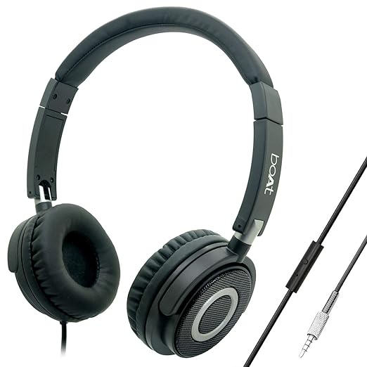 Open Box, Unused Boat BassHeads 900 On-Ear Wired Headphone with Mic Pack of 2