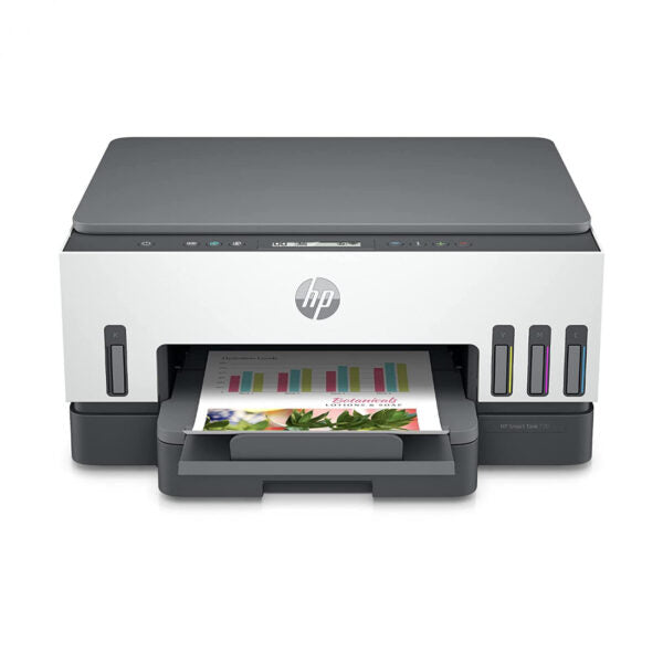 Open Box Unused HP 720 WiFi Duplex Printer with Smart-Guided Button, Print, Scan, Copy and Wireless