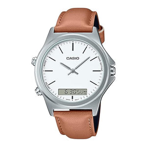 Casio Analog White Dial Men's Watch A1929 MTP-VC01L-7EUDF