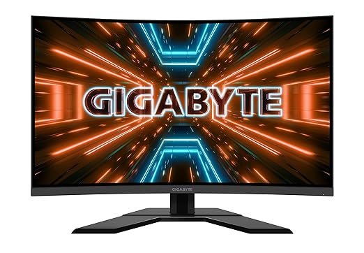 Used Gigabyte G32QC 32 Inch 165Hz Curved Gaming Monitor