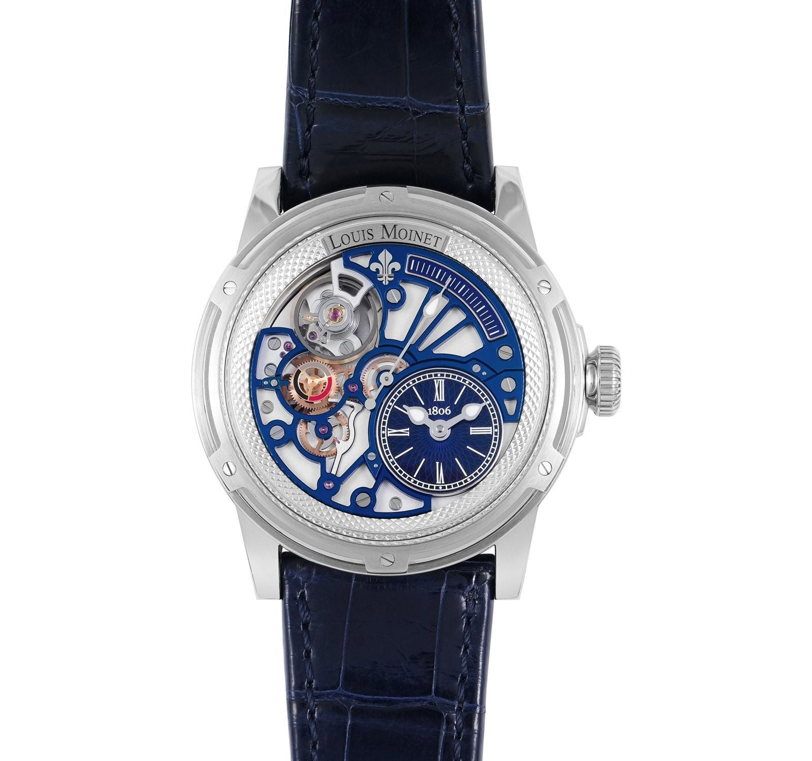 Pre Owned Louis Moinet Mechanical Wonders Men Watch LM-50.10.20