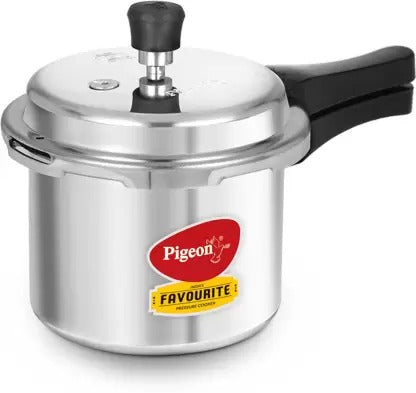 Open Box, Unused Pigeon Favourite 3 L Pressure Cooker Aluminium Pack of 10