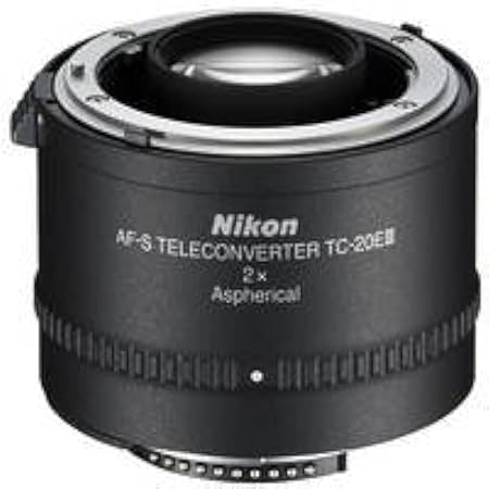 Used Nikon TC-20E III 2X mm Teleconverter for AF-S & AF-I Lenses Black