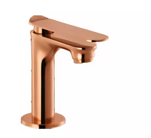 Cera Brooklyn Quarter Turn Single Lever Table Mount Pillar Cock Rose Gold F1018101RG