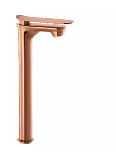 Cera Brooklyn Quarter Turn Single Lever Table Mount Pillar Cock Rose Gold F1018102RG