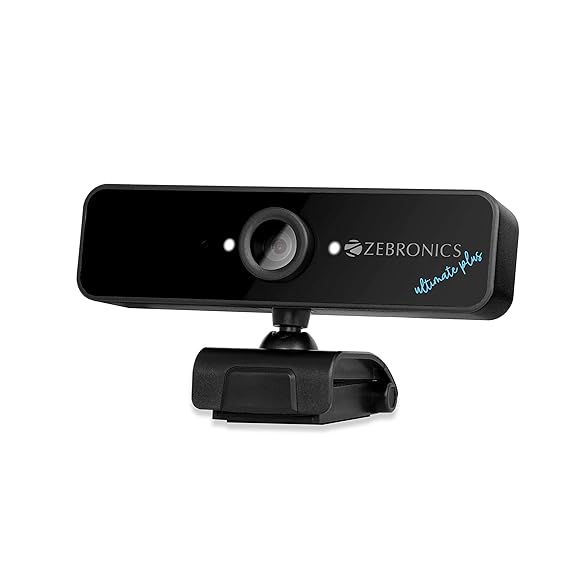 Open Box, Unused Zebronics Zeb-Ultimate Plus USB Powered high Resolution Web Cam with 5P Lens