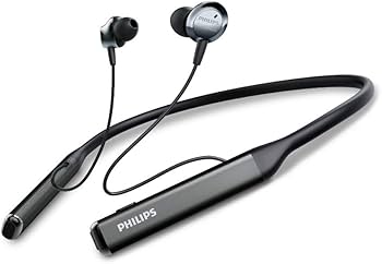 Open Box, Unused Philips TAPN505 Neckband Earphones with Active Noise Cancellation, Hi-Res Audio Bluetooth