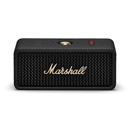 Open Box Unused Marshall Emberton III Compact Portable Bluetooth Speaker with 32+ Hours of Playtime