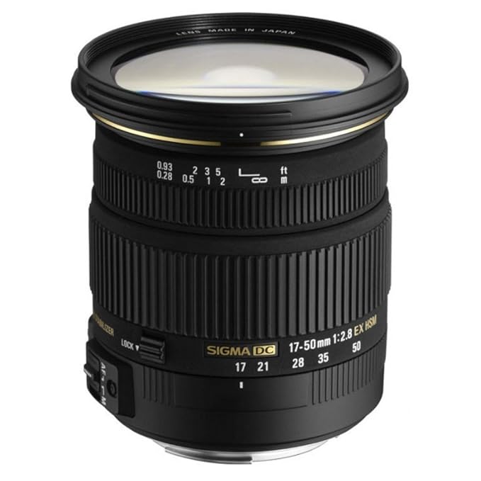 Used Sigma 17 - 50 mm F2.8 EX DC OS HSM for Nikon Digital SLR Standard Zoom Lens