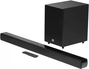 Open Box Unused JBL Cinema SB270 2.1, Dolby digital, Wireless Subwoofer,HDMI 220 W Bluetooth Soundbar