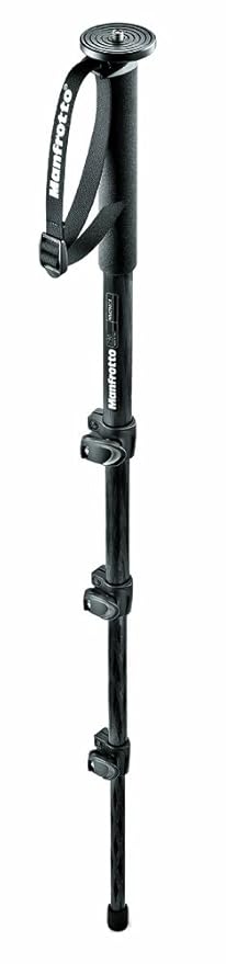 Manfrotto MM294C4 Series 294, 4 Section Carbon Monopod Black