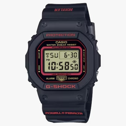 Casio Kelvin Hoefler X Powell Peralta Collaboration Digital DW-5600KH-1 Watch