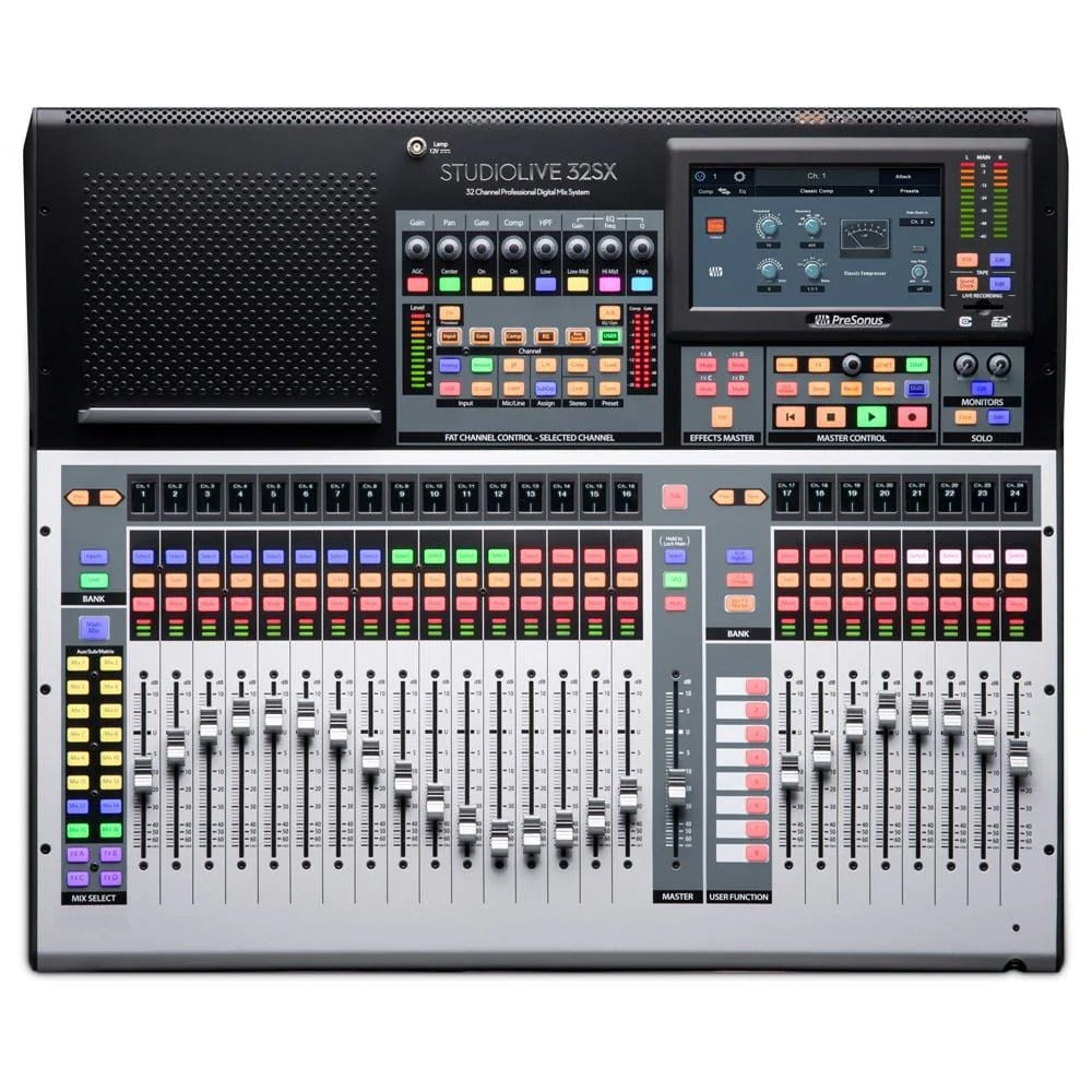 Presonus StudioLive 32SX 32-Channel Digital Mixer and USB Audio Interface