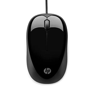 Open Box, Unused HP X1000 Wired USB Mouse with 3 Handy Buttons, Fast-Moving Scroll Wheel Pack of 5