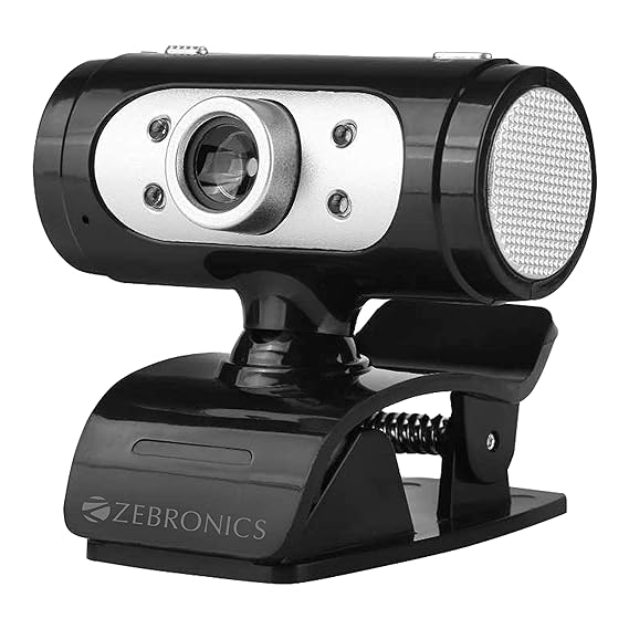 Open Box, Unused Zebronics Zeb-Ultimate Pro (Full HD) 1080p/30fps Webcam with 5P Lens