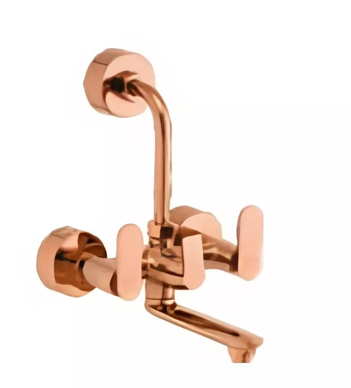Cera Brooklyn Multi Lever Wall Mount Wall Mixer for Overhead Shower Rose Gold F1018401RG