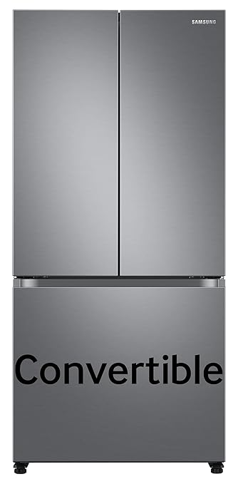 Open Box, Unused Samsung 550 L, Convertible, Digital Inverter, Frost Free French Door Refrigerator RF57A5032S9/TL Silver, Refined Inox, 2024 Model