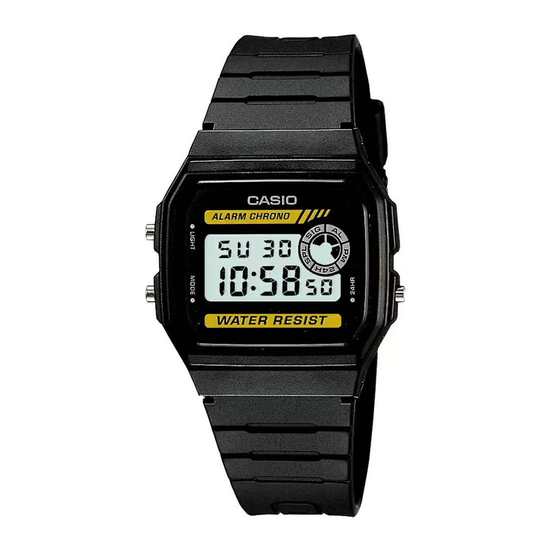 Casio Youth Black Digital Unisex Watch D053 F-94WA-9DG Pack of 2