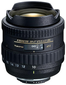 Used Tokina 10-17mm F3.5-4.5 AT-X107 FX Fisheye Fisheye Zoom Lens