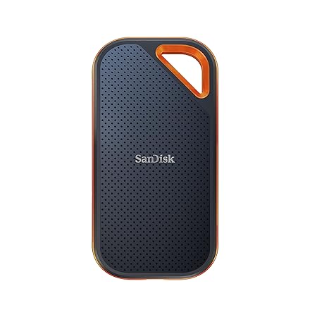 Open Box Unused SanDisk 1TB Extreme Pro Portable SSD 2000MB/s R/W, Upto 2 Meter Drop Protection with IP55 Water and dust Resistance, Metal Enclosure, PC, MAC & TypeC