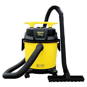 Open Box Unused Inalsa Micro WD10 Wet & Dry Vacuum Cleaner with Reusable Dust Bag Black Yellow