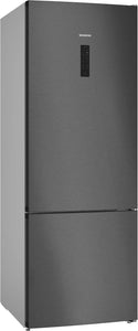 Siemens iQ300 Free-standing Fridge-freezer With Freezer at Bottom Black Stainless Steel KG56NCX41I