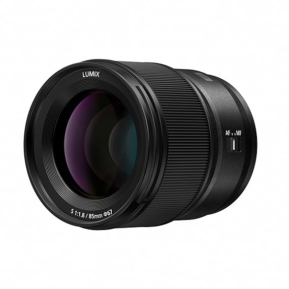 Used Panasonic Lumix S Series Camera Lens, 85mm F1.8 L Mount Interchangeable Lens