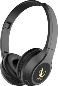 Open Box, Unused Infinity Harman Glide 501 Wireless Bluetooth On Ear Headphone with Mic Black Pack of 2