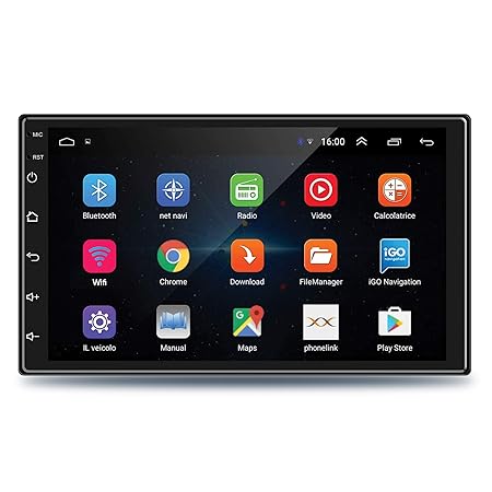 Open Box Unused Godryft 7 Inch Full HD 1080P Touch Screen Android 9.1, Ultra IPS Display, Car Multimedia Player