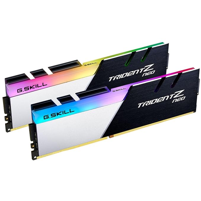 Open Box Unused G.SKILL Trident Z Neo 64GB (2 32GB) DDR4 3600MHz CL18-22-22-42 1.35V Desktop Memory RAM F4-3600C18D-64GTZN