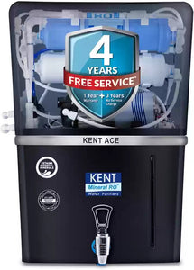 Open Box, Unused KENT ACE - B 8 L RO + UV + UF + TDS Water Purifier Suitable for all - Borewell, Tanker, Municipality Water