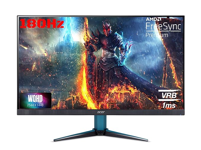 Open Box Unused Acer Nitro Vg271U M3 27 Inch IPS Wqhd 2560X1440 Pixels Gaming Backlight Led LCD Monitor