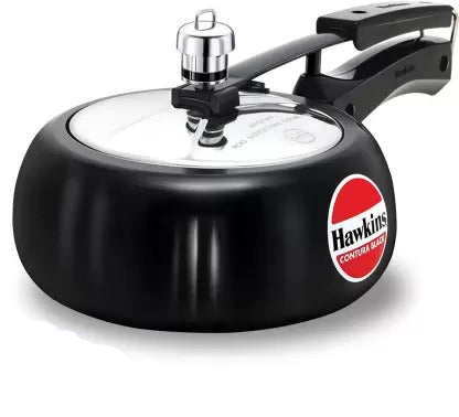 Open Box, Unused Hawkins Contura Black CB20 2 L Pressure Cooker  Hard Anodized