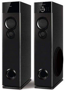 Open Box Unused Philips  Audio SPA9120B/94 Tower Speakers with Bluetooth