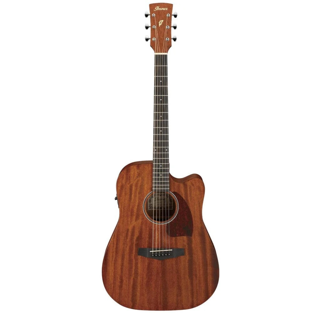 Ibanez PF12MHCE PF Performance Series Dreadnought Cutaway Electro Acoustic Guitar Open Pore Natural