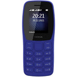 गैलरी व्यूवर में इमेज लोड करें, Open Box, Unused Nokia 105 Dual SIM, Keypad Mobile Phone with Wireless FM Radio Blue
