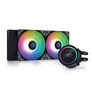 Open Box Unused Deepcool Gammaxx L240 A-RGB CPU Cooler Cooler Black