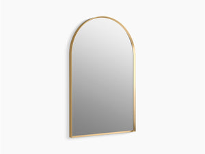 Kohler Essential 610mm X 914mm Arch Mirror in Matte Black K-30637IN-BGL