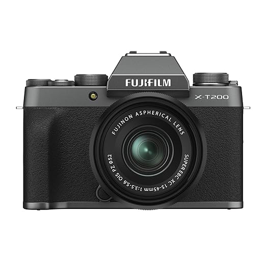 Used Fujifilm X-T200 24.2 MP Mirrorless Camera with XC 15-45 mm Lens