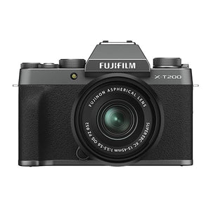 Used Fujifilm X-T200 24.2 MP Mirrorless Camera with XC 15-45 mm Lens