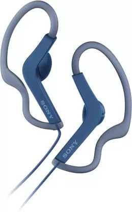 Open Box, Unused Sony MDR-AS210 Open-Ear Active Sports Headphones Blue Pack of 2