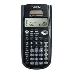 Open Box Unused Texas Instruments TI-36 X Pro Scientific Calculator Black