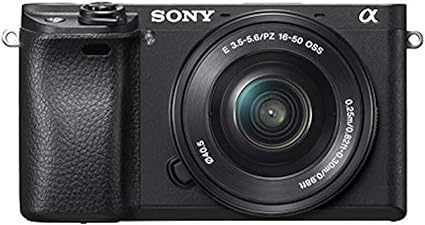 Used Sony Alpha a6300 Mirrorless Digital Camera with E PZ 16-50mm F3.5-5.6 OSS Power Zoom Lens Black