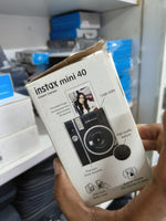 Load image into Gallery viewer, Open Box, Unused Fujifilm Instax Mini 40 Instant Film Camera Black Compact
