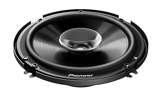 Open Box Unused Pioneer Car Speaker TS-G1610S-2, 16 cm Speakers with Dual Cone Max Wattage 280W Nominal Wattage 40W,High Rigidity PP Cone
