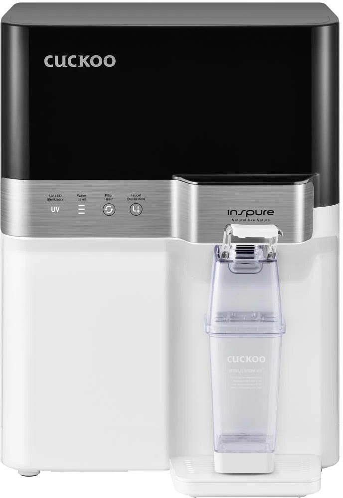 Open Box, Unused Cuckoo CP-RRP701MBK 7.5 L RO + UV + UF Water Purifier Black and White